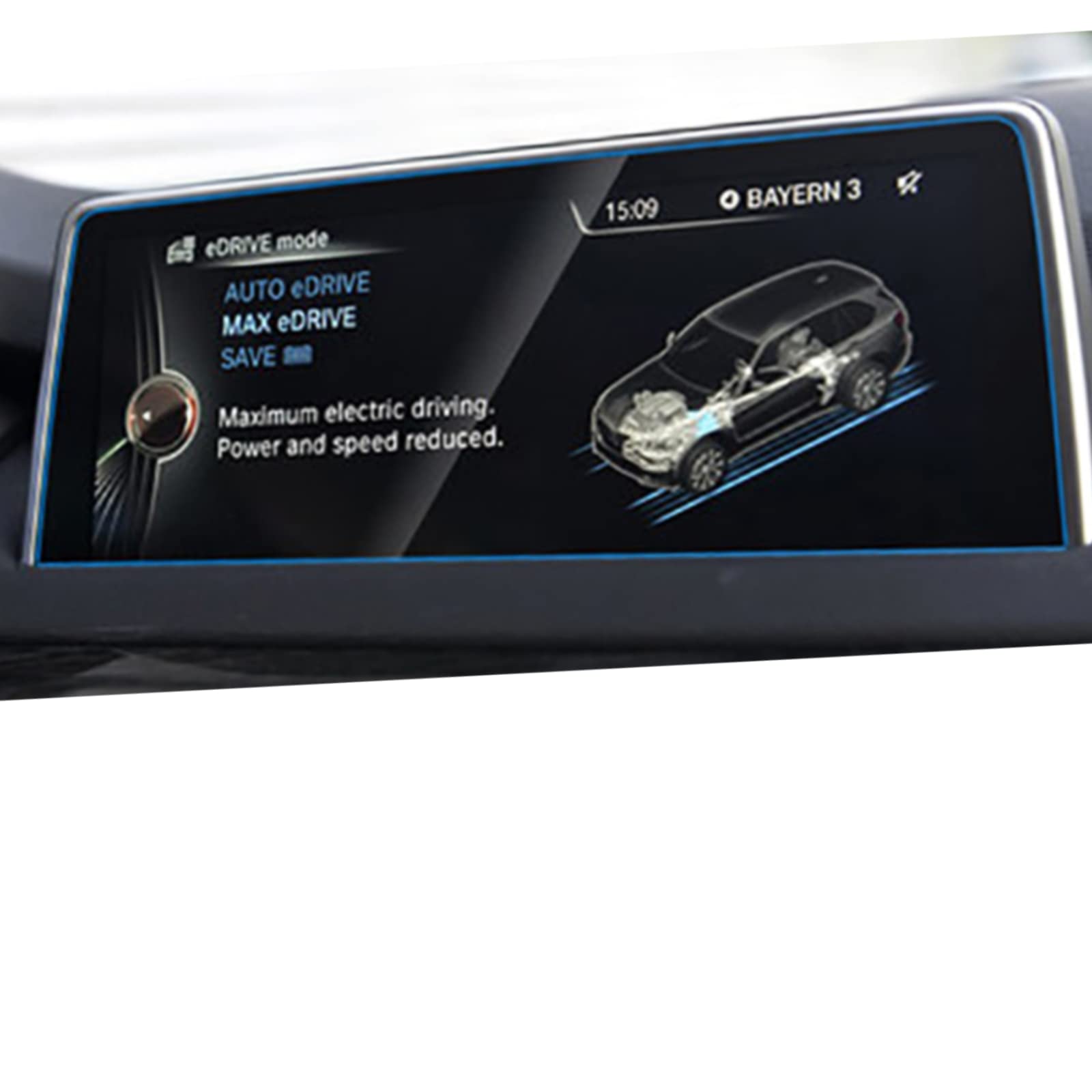 Verre trempé de voiture premium pour écran LCD de BMW X5 X6 E70 E71 2008-2018