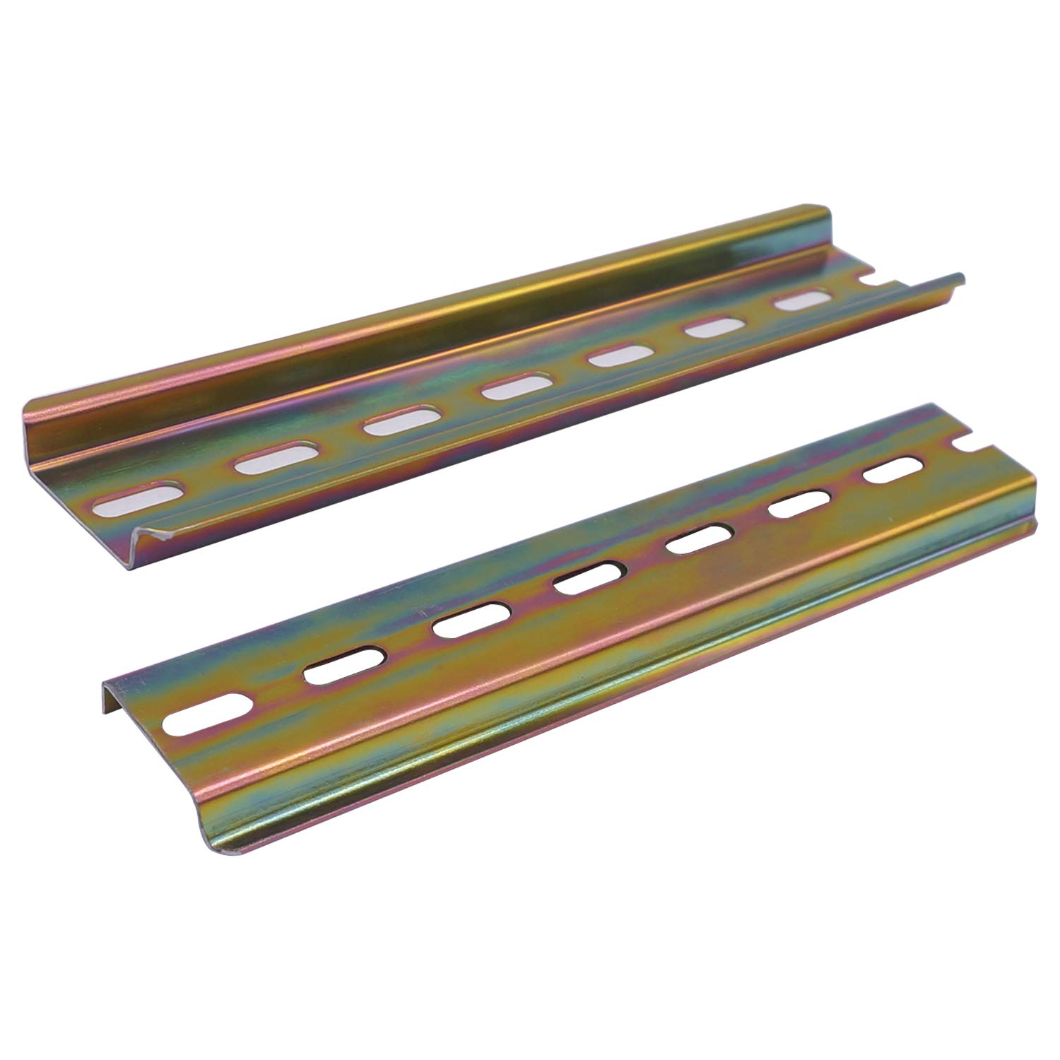 Guide DIN In Acciaio Taiss - 5 Pezzi, 35x7.5x150 Mm, Per Armadi Elettrici E Distribuzione