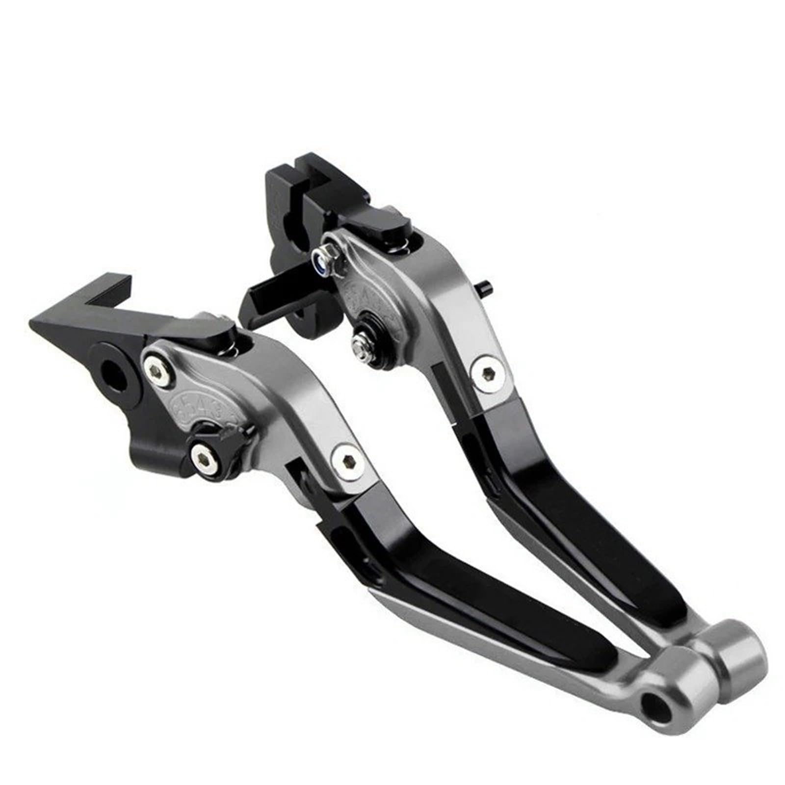 Ublnodk H Motorbike Brake Clutc Levers For Xmax 300/250/125/400 2023-Present Parking Brake Lever Set Folding Andle Levers Wit Lock Stopper Accessories(H)