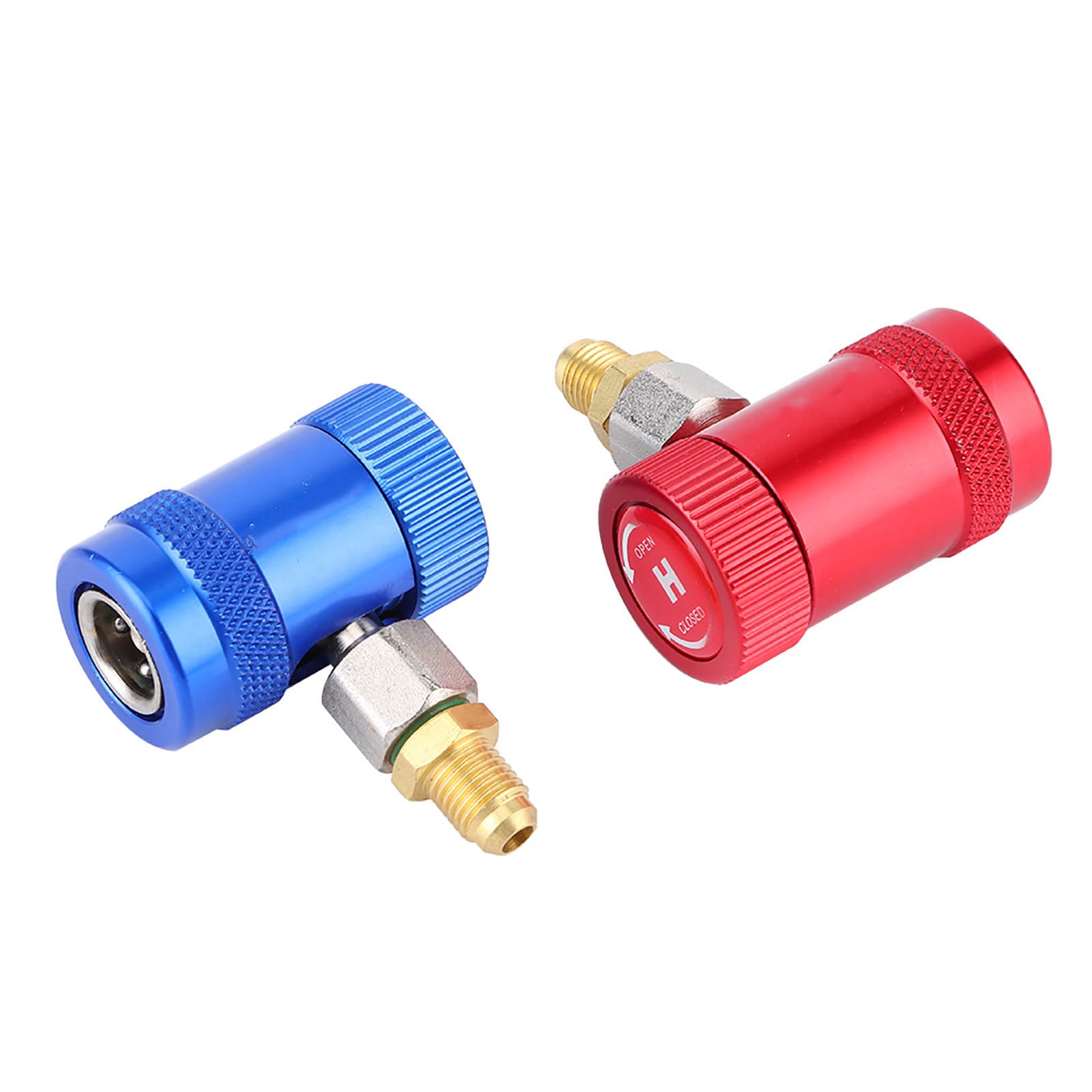Adapter R1234Yf Profesjonalne Szybkozłącza Adapter Portu Serwisowego Klimatyzatora Pasuje do Czynników Chłodniczych R1234Yf Adapter R1234Yf do R134A Szybkozłącza