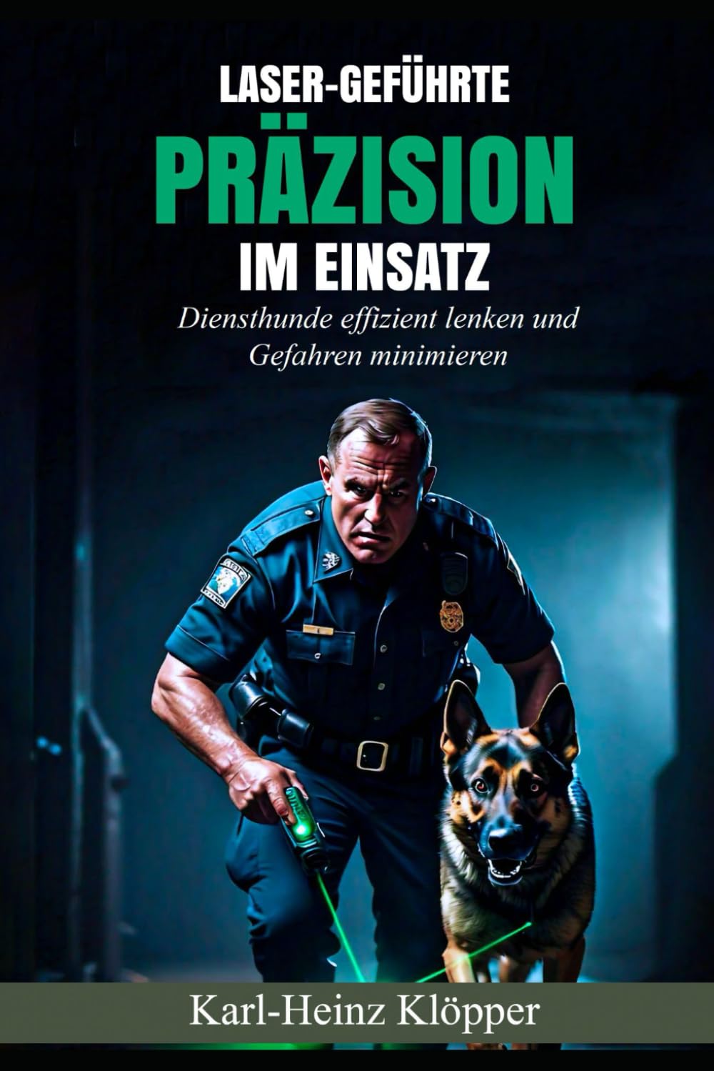 Laser-geführte Präzision im Einsatz: Diensthunde effizient lenken und Gefahren minimieren (DOGINARE – Detection Dog Technology)