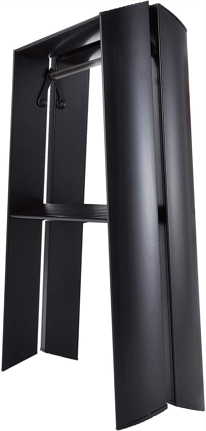 Hasegawa Ladders Lucano Step Stool, 2, Black