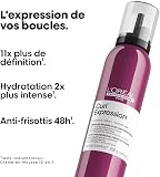 L'Oréal Professionnel Paris Curl Expression 10-in-1 Mousse - Multi-Benefits For Curly and Coily Hair - Defines and Strengthens Curls With Heat Protection, Silicone, Paraben and Alcohol-Free - 2