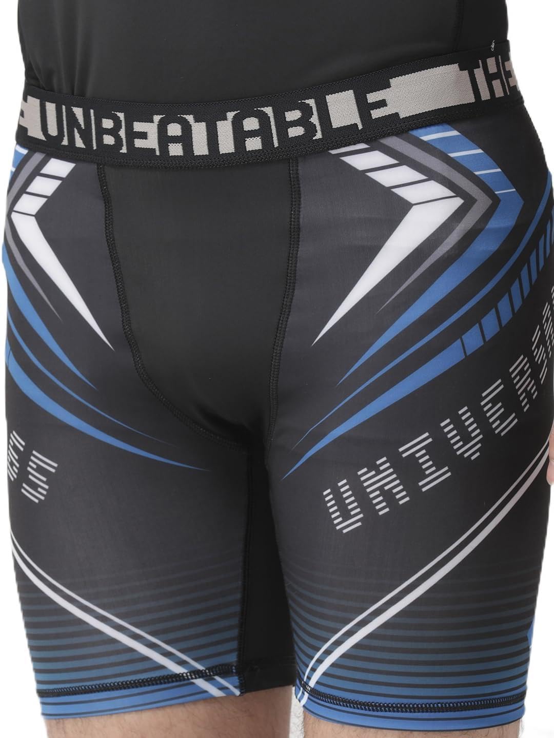 usi universal the unbeatable USI UNIVERSAL MMA Shorts for Training & Kickboxing, G40R Razor Compression Fighting Shorts for Martial Arts, Cage Fight, Muay Thai, BJJ, Boxing, Grappling (in, Alpha, S, Regular, Blue)-picture-22