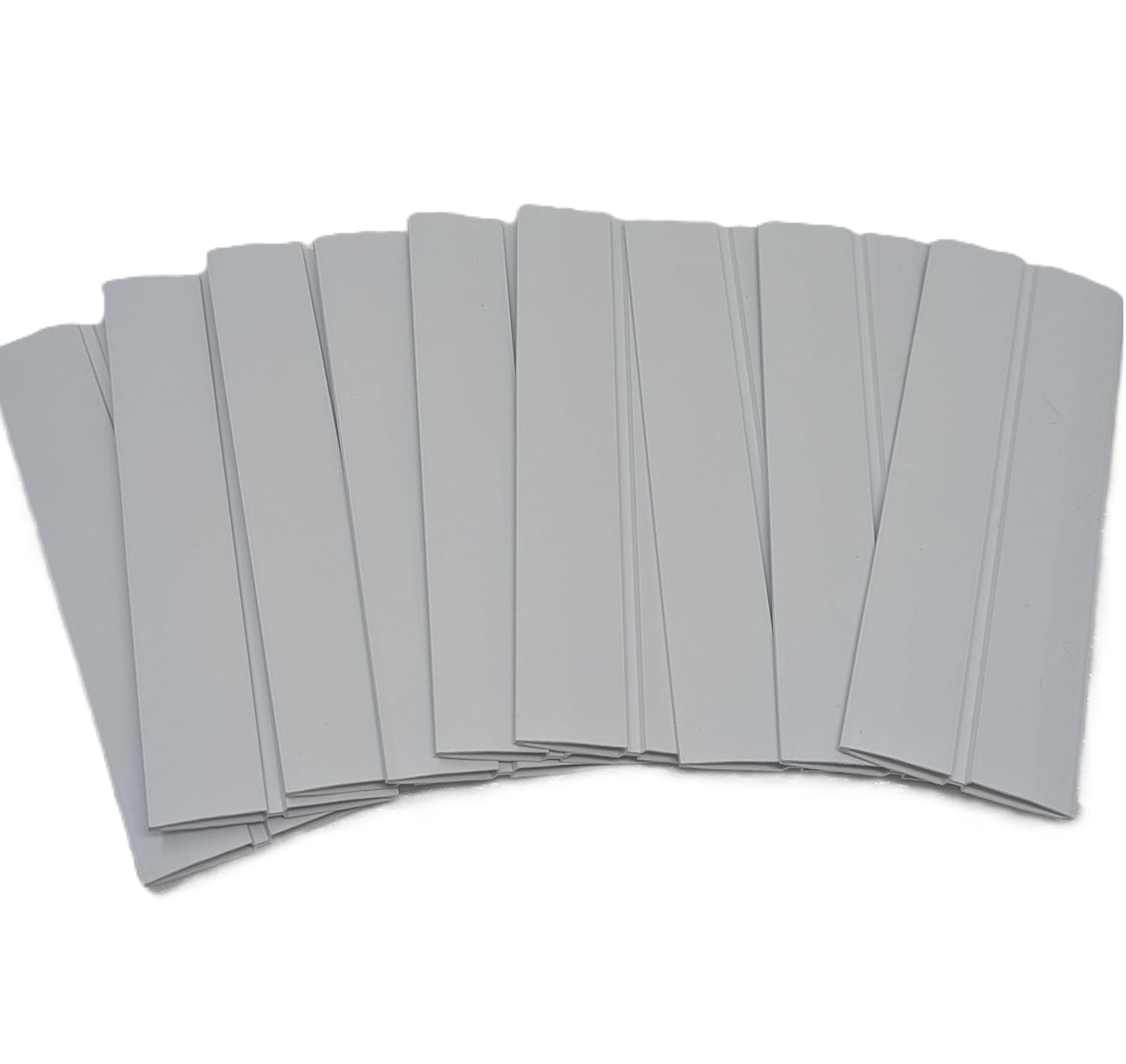 Glass Block Vertical Spacer Tracks 7-1/2 Inch for 3 Inch Blocks PVC No Mortar Installation 10 Pack