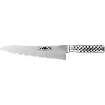 Amazon Com Global G 23 10 Inch 24cm Bread Knife 10 Stainles Steel Bread Knives Kitchen Dining