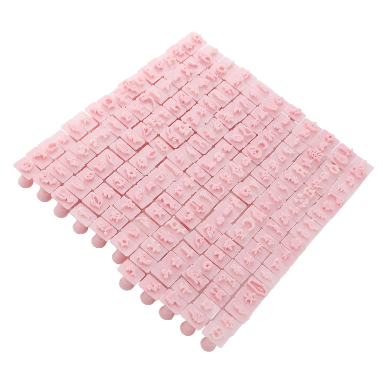Set di Stampini per Modelli di Unghie - 192 Disegni Unici per Nail Art in 3D per Nail Art Creative Fai Te, Perfetti per Compleanni e Anniversari
