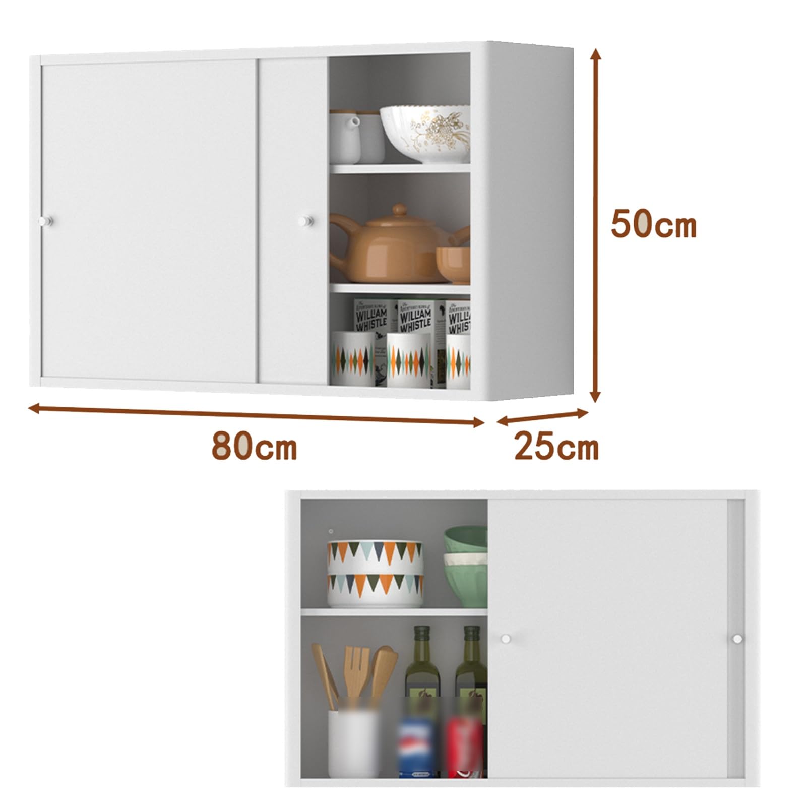 Armadietti portaoggetti in Acciaio Inox, pensili da Cucina, pensili da Bagno sopra Il WC, portaoggetti per Articoli da toeletta, Utensili da Cucina, spezie, armadietti per ristoranti, Hotel,