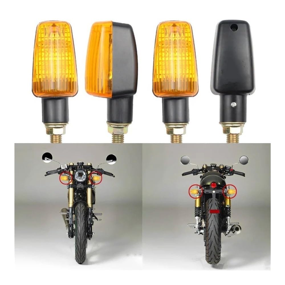 Kierunkowskazy motocyklowe, światła sygnalizacyjne, bursztynowe kierunkowskazy, akcesoria motocyklowe