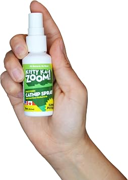 Catnip Spray for Cats, 1 oz | Steam-Distilled Mist