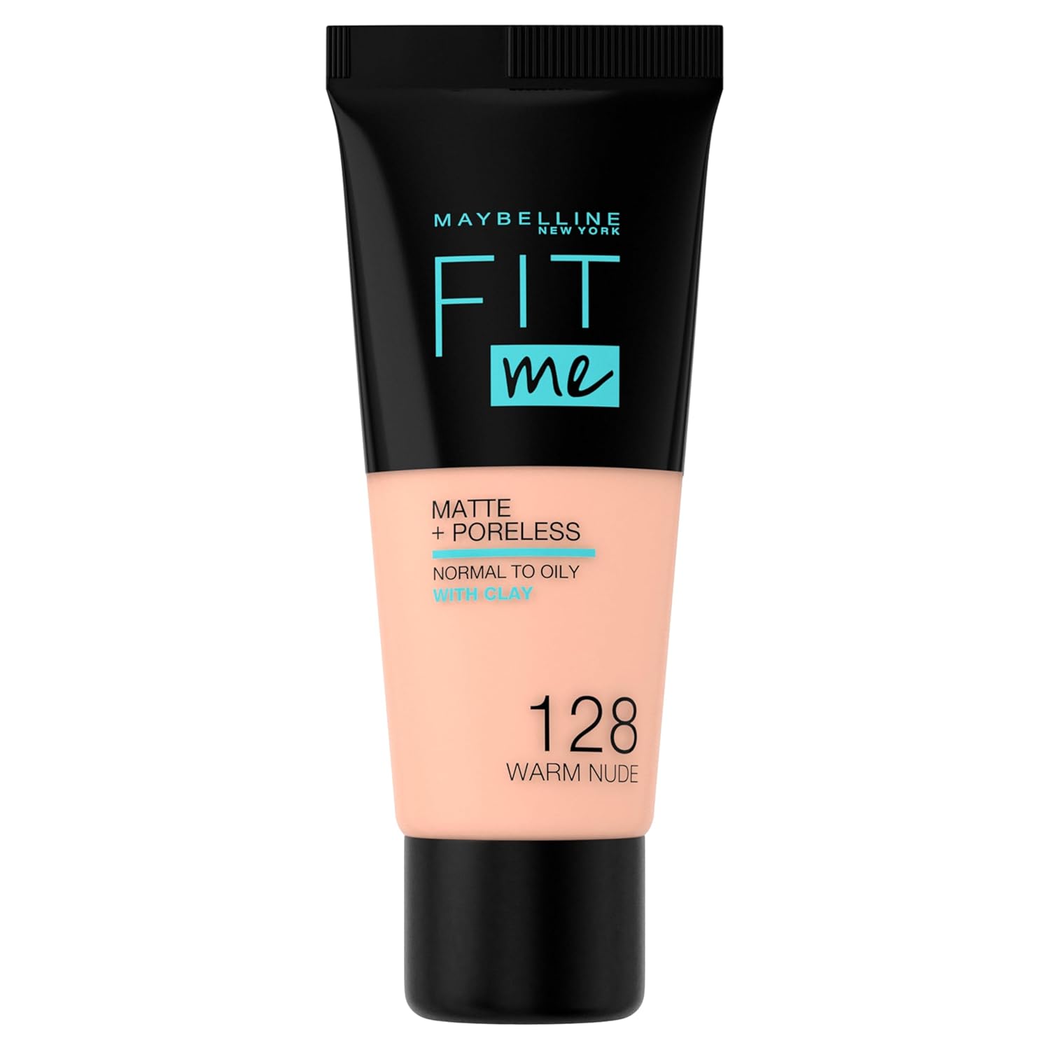 Maybelline New York Fit Me Matte & Poreless Foundation 128 Warm Nude 30ml