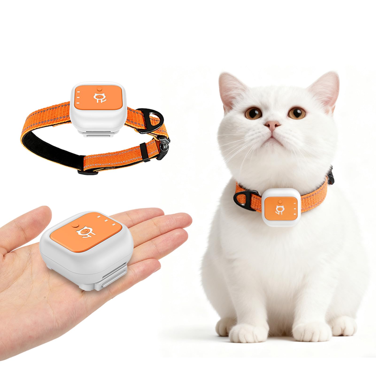 Tangxi Rastreador GPS para Mascotas, Localización en Tiempo Real con Alerta SOS, Cerca Electrónica, Dispositivo de Monitoreo de Collar Antipérdida a Prueba de Agua para Perros, Ga (Versión Eurasia