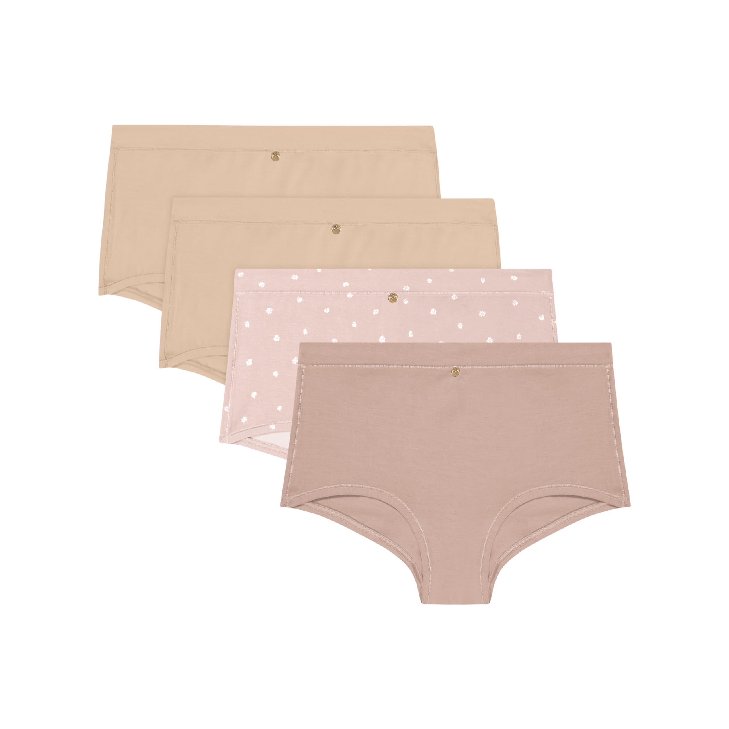 Photo 1 of Maidenform Women's Boy Shorts Panties 4-Pack