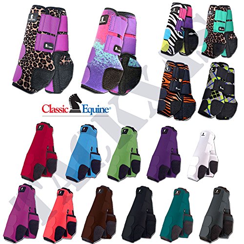 Classic Rope Company Legacy System Front Splint Boots S White