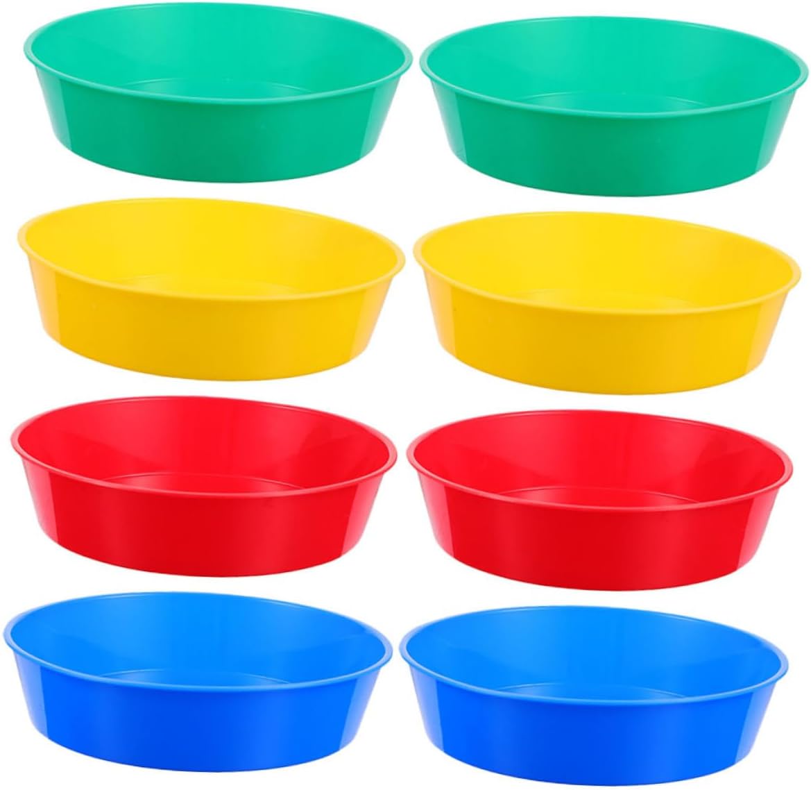 OSALADI 8Pcs Paint Mixing Trays for Artists Lightweight Durable Color for Watercolor DIY Projects for Beginners and Professionals