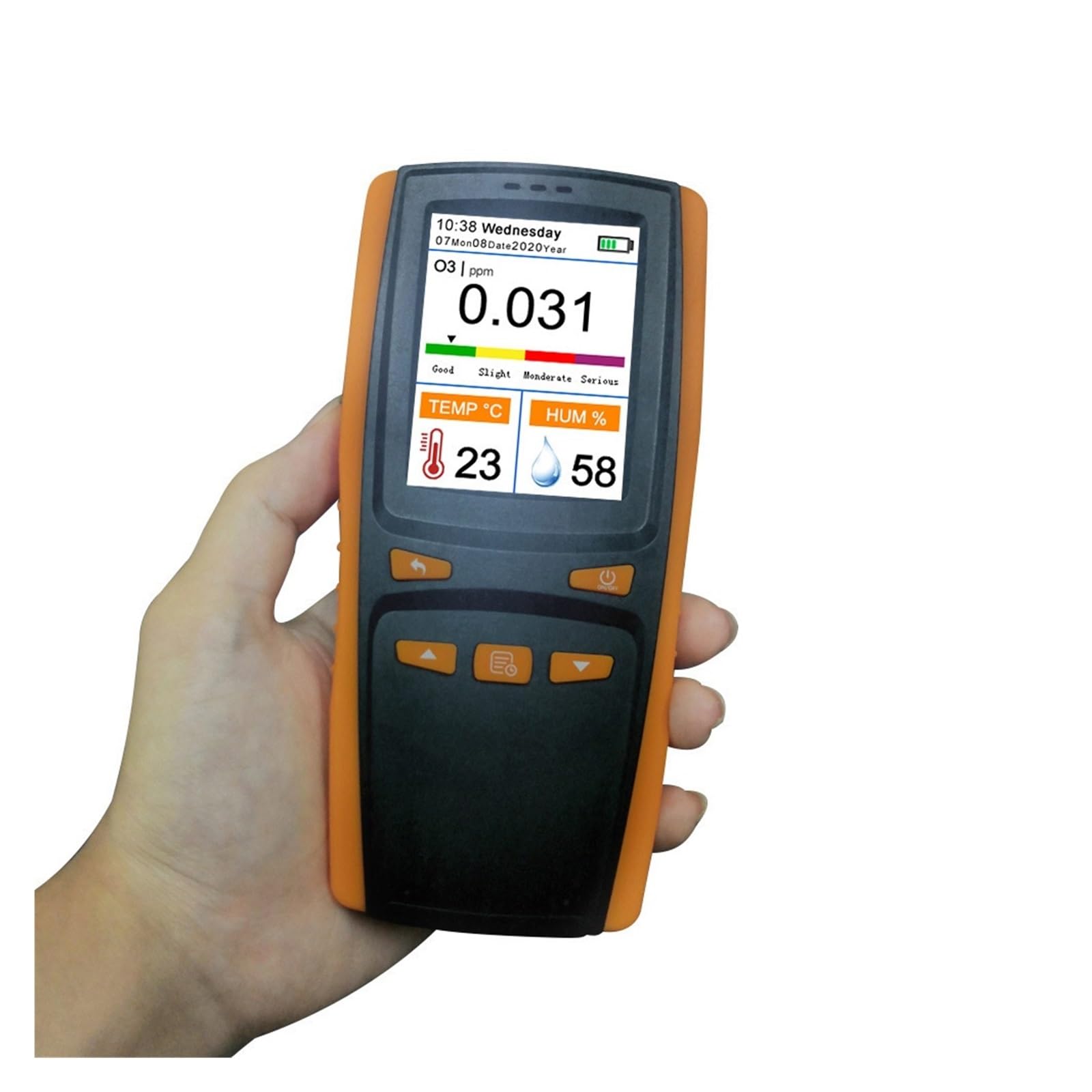 Detector portátil de ozono O3, Detector de Gas, analizador de mano, contador, medidor de ozono, Detector de aire, Sensor inteligente
