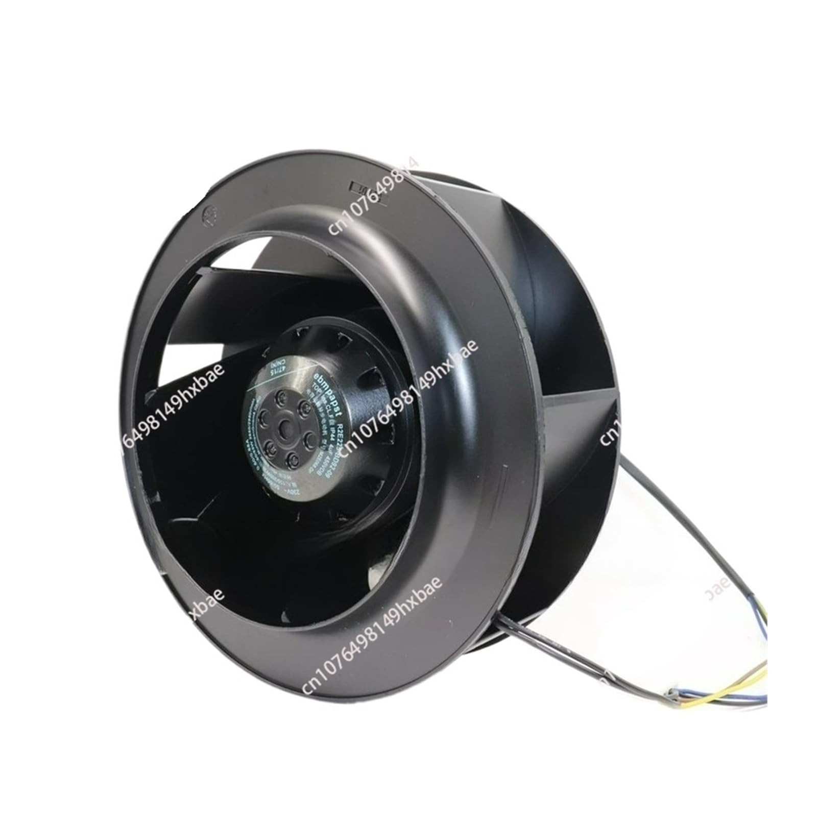 Échappement de turbine 230 V M2E068-DF et ventilateur de purification R2E225-BD92-09 pour air sain