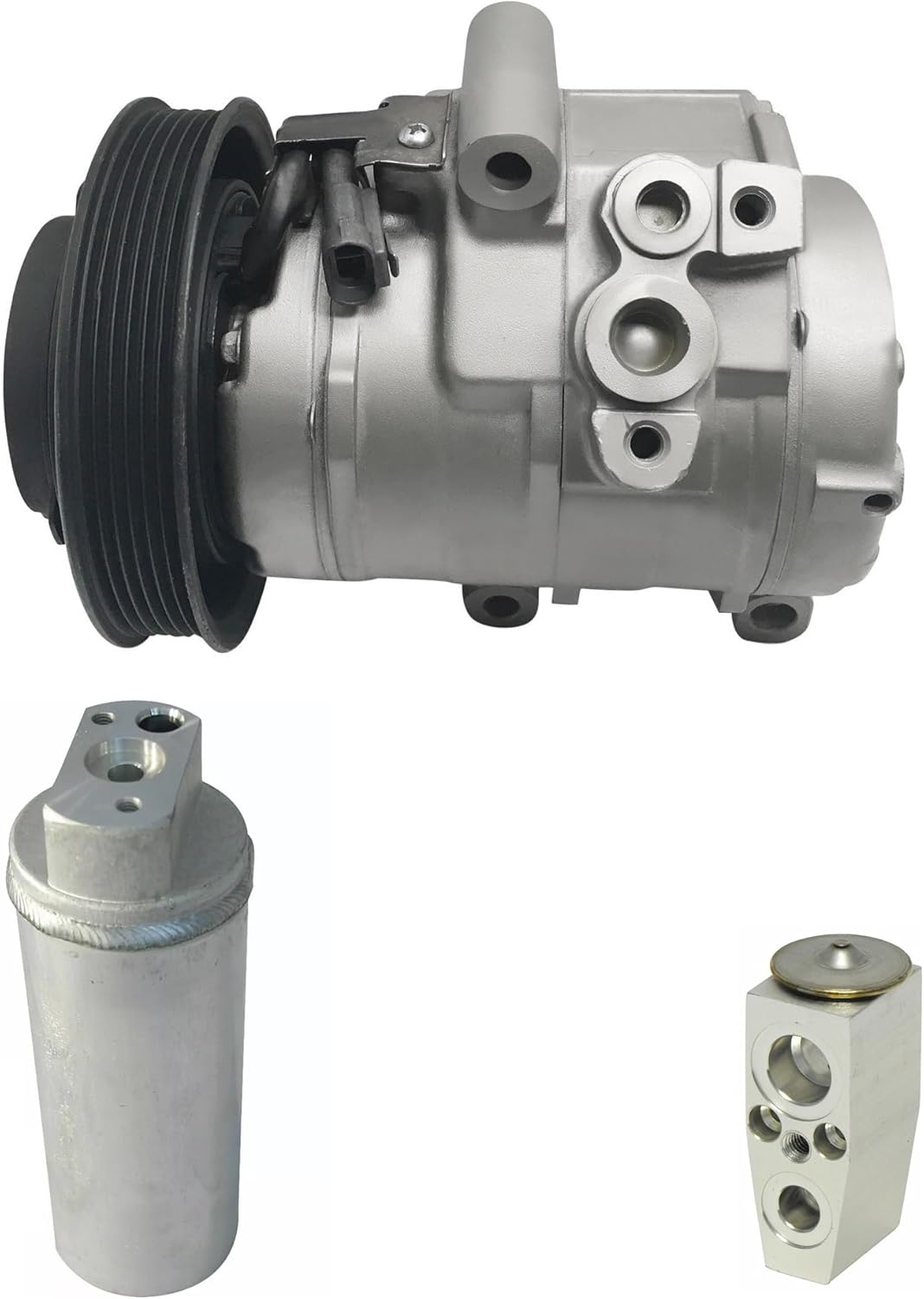 RYC Automotive Air Conditioning Compressor and Clutch Kit KT D069-01 (Fits Chevrolet Colorado 2.8L, 2.9L, 3.5L 3.7L 2004-2014; Fits GMC Canyon 2.8L, 2.9L, 3.5L 3.7L 2004-2012)