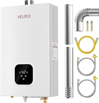 Propane Tankless Water Heater, 4.21GPM 16L Indoor, Constant propane water heater,Instant Hot Propane Gas Water Heater with Multi-Protection