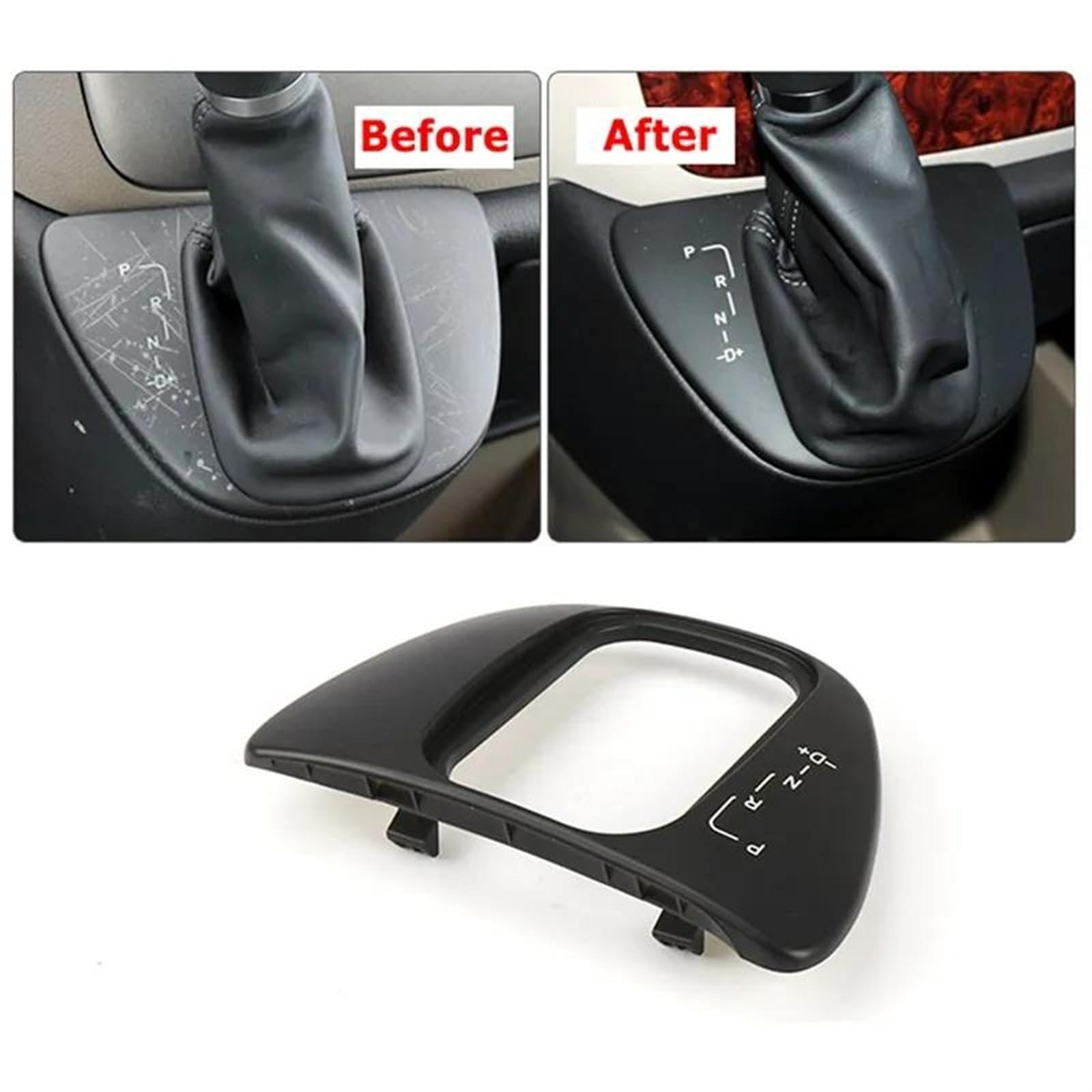 coche Interior Para Benz Para Vanio W639 Para Vito W636 A6392600073 Caja De Cambios Automática Para Coche Cubierta De Cambio Palanca De Cambios Deflector coche interiores