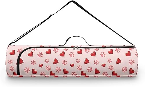 Miniatura 40 de Bolsa para esterilla de yoga para mujeres y hombres, con cremallera completa, bolsa de transporte para esterilla de yoga para clase de entrenamiento