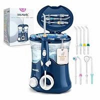 Aquapik PRO Idropulsore Dentale 8 Testine 10 Livelli Pressione Anti Placca