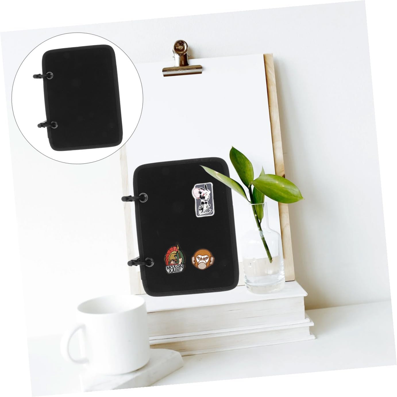 DOITOOL Panel for Patches Military Sticker Collection Album Displaying Board Rounded Edges