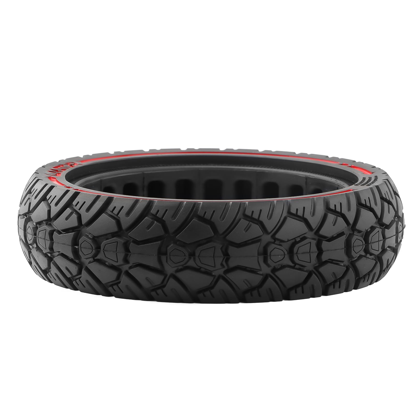 8,5×2,0(230×50) E Scooter Off-Road Neumático Completo de Goma 8 2/1x2,0 Neumáticos Sólidos 8,5 Pulgadas Reemplazo para Xiaomi M365 Scooter Eléctrico Anti-pinchazos (Línea colorida*2 PCS)
