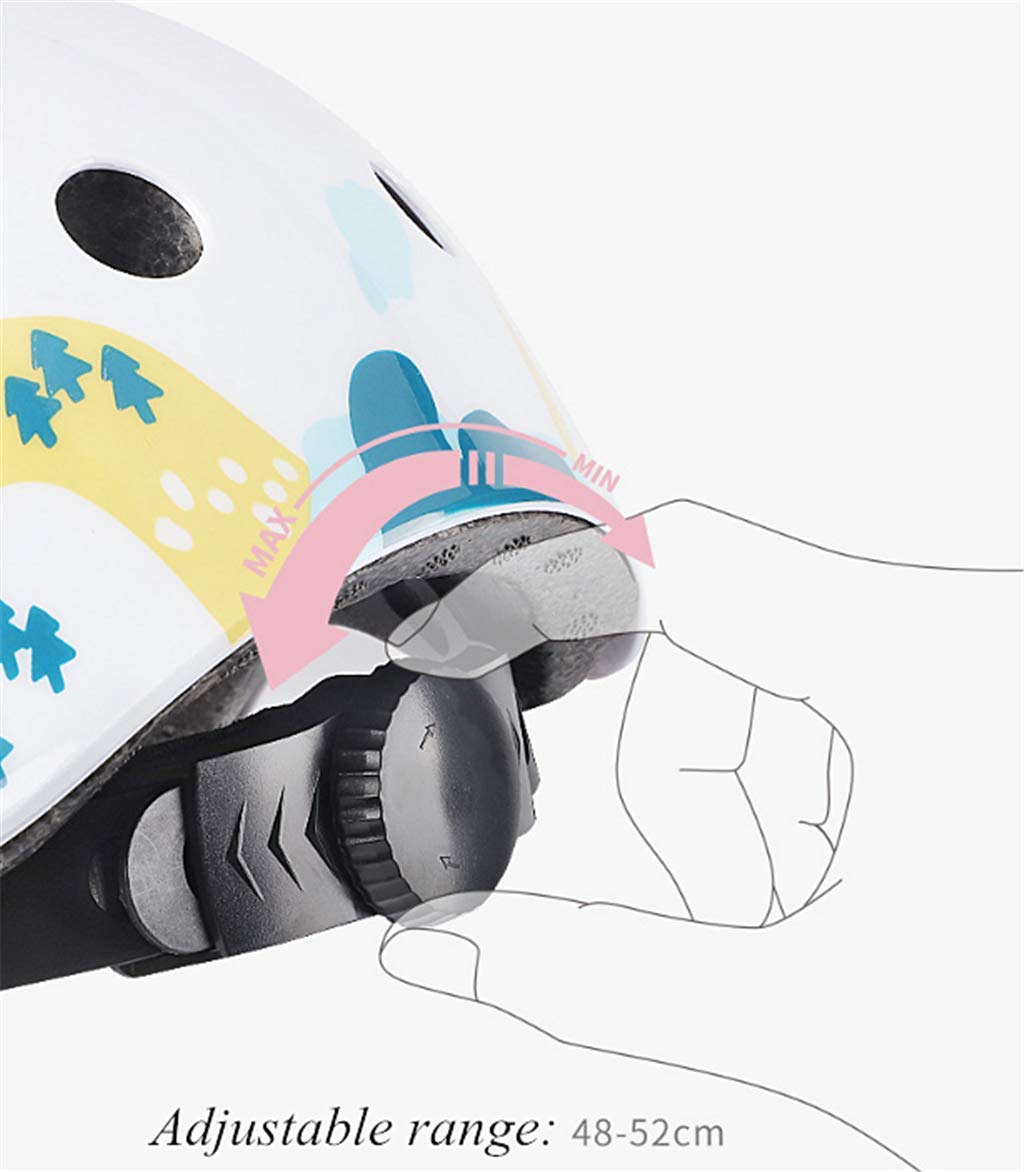Casque de vélo pour enfant - Licorne - Réglable - Pour fille de 7 à 14 ans - Protection