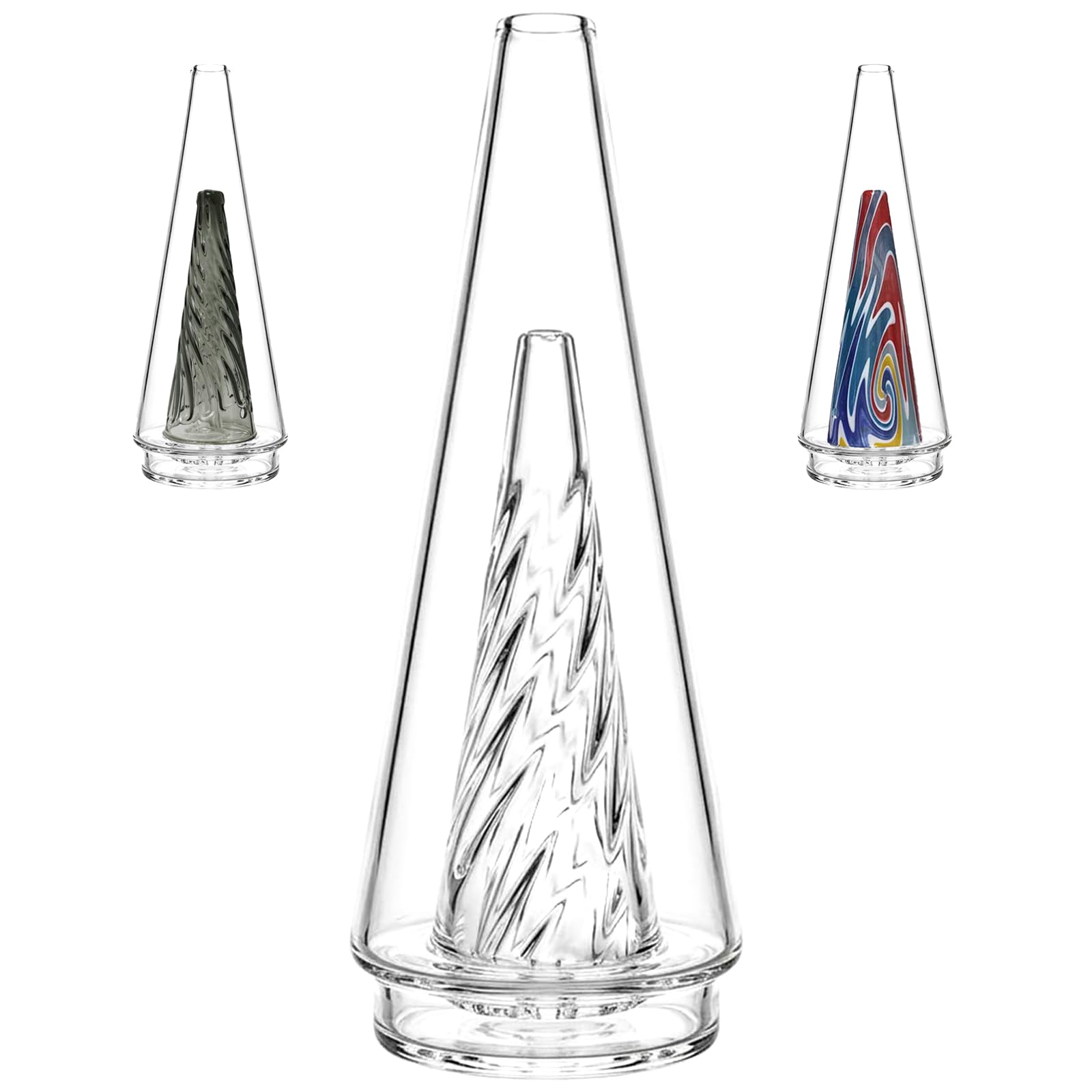 Glass Conical Components, Precision Geometric Art Supplies, Suitable for Peak/Pro DIY Cra…