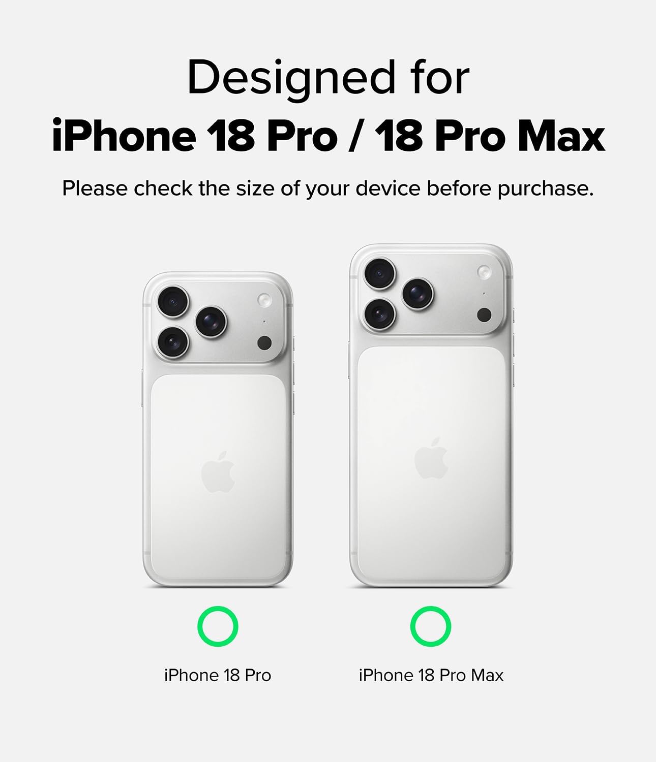 Ringke for iPhone 18 Pro Max / 18 Pro Camera Lens Protector [2 Pack]