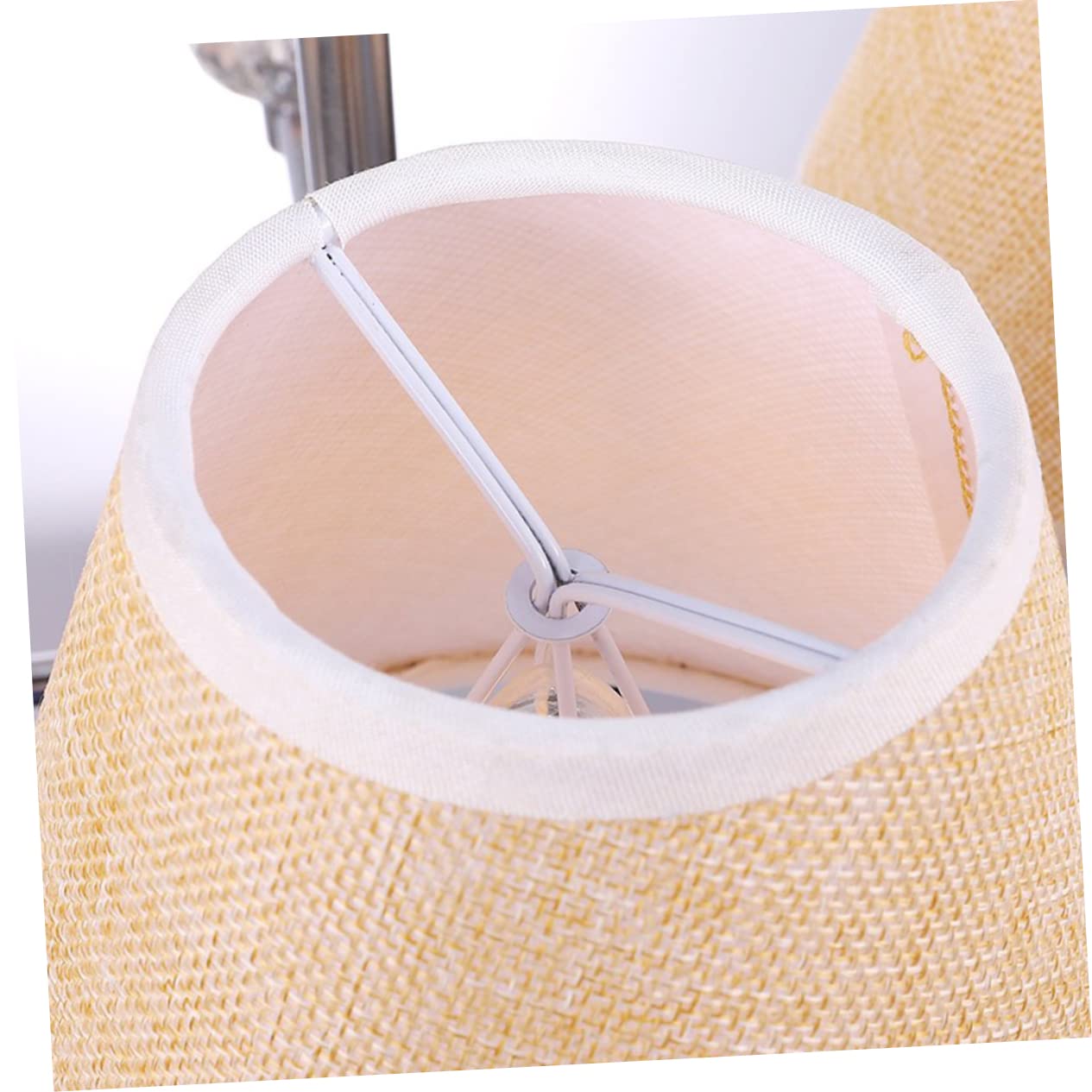 DOITOOL 2 Eleganti Paralumi A Bolle in Tessuto Per Plafoniera Copri Lampada Da Soffitto Per Camera Da Letto E Soggiorno