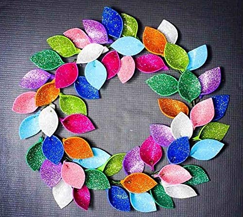 Glitzer-Schaumstoffplatten, Bastelschaum, EVA-Schaum, glänzend, glitzernd, Farbe, flexibel, weich, leicht zu schneiden, Kartenherstellung, Kunsthandwerk, 210 mm × 297 mm, A4, 1,8 mm dick