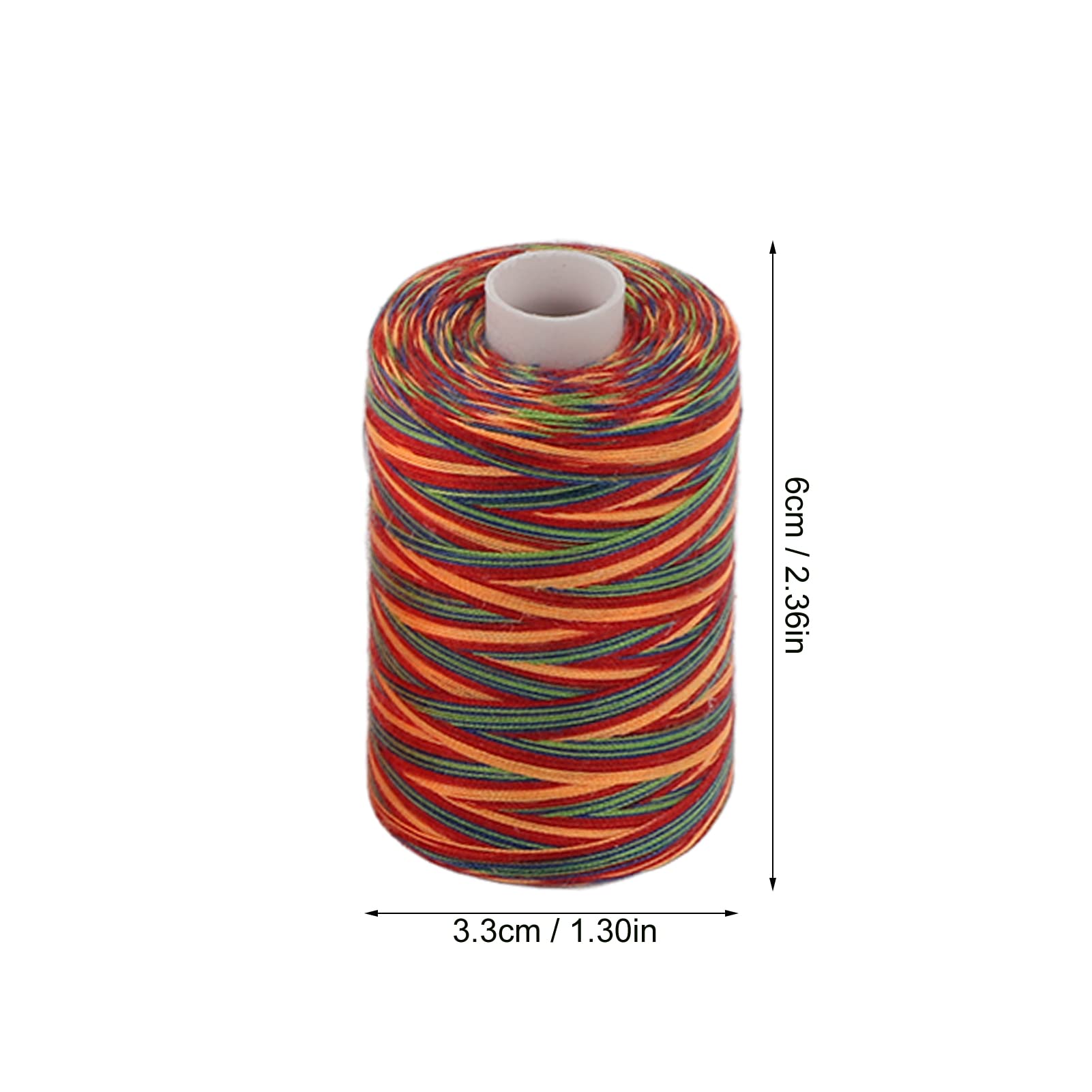 10 Uds. Kit de Hilo para Máquina de Bordar de Poliéster Variado, Resistente Al Desgaste, Hilo de Coser 402, Costuras Decorativas