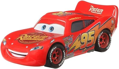 Miniatura 2 de Disney Cars Toys Disney Cars - Tuners Race - Paquete de 5 afinadores fundidos a presión con Lightning McQueen, DJ, Boost, Wingo y Varilla de moco