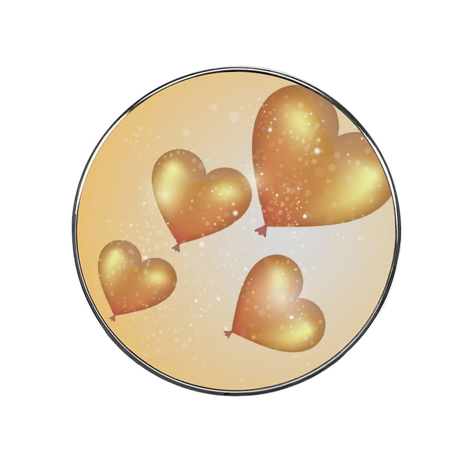 Golden Balloons Magnets For Fridge Kitchen Decoration For Refrigerators Whiteboards