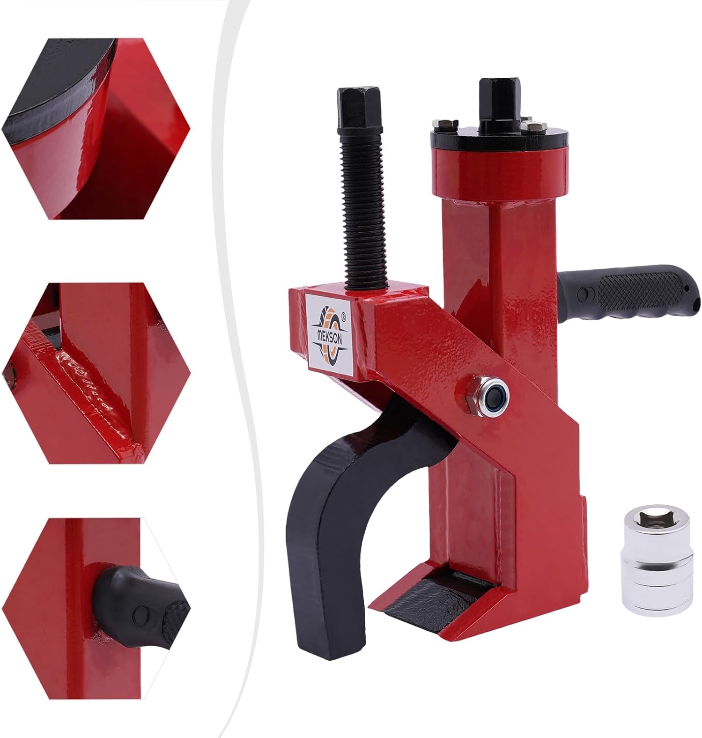 5 Inch Pneumatic Bead Breaker, Tire Bead Breaker Change Tool Heavy Duty Tire Change Tool Hydraulic Bead Breaker Tractor Truck Tire Hydraulic Bead Breaker Universal Manual Tools