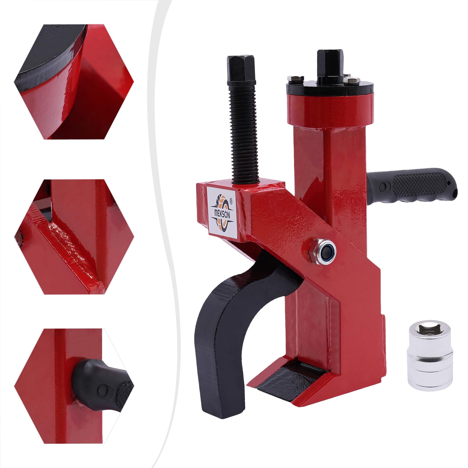 Destalonador manual de neumáticos, herramienta universal para quitar ruedas de camión, tractor, camión, herramienta para cambiar neumáticos, para automóviles, camiones, tractores, cortacésped, vehíc