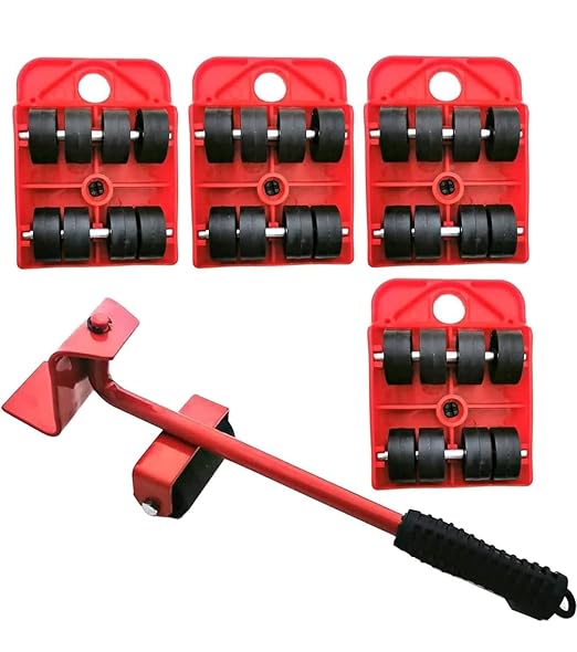 MBKHACHAR Furniture Lifter Mover Tool Set Heavy Duty Furniture Lifter lod Capacity 150kg 360