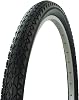 Fenix Cycles Wanda Diamond Tread Bicycle Tire White Wall 26 x 2.125, for Beach Cruiser Bikes, Black