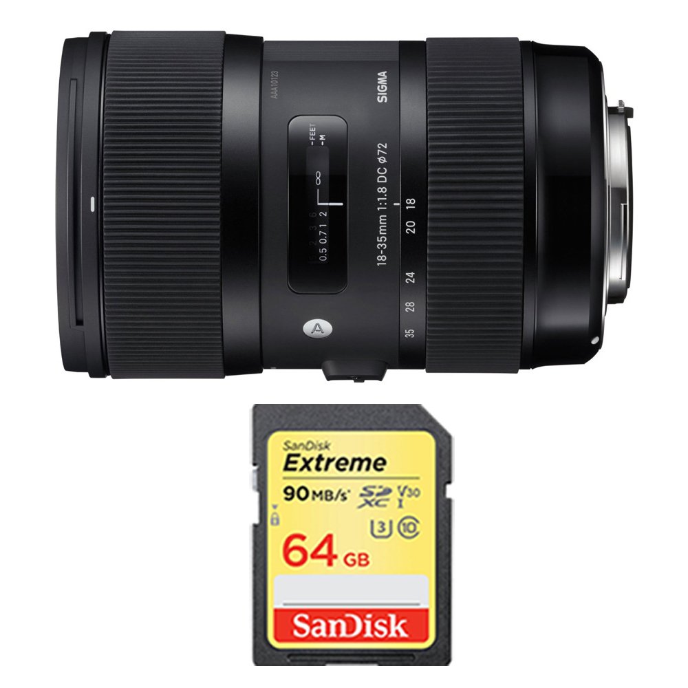 Amazon.com : Sigma 210-101 AF 18-35mm f/1.8 DC HSM Art Lens