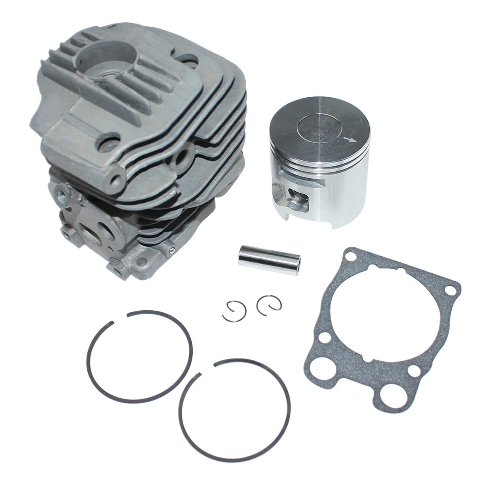 Kit pistón cilindro de 51 mm compatible con Husqvarna K750 K760 motor 506386171