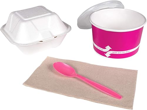 Miniatura 6 de Karat U2033 (rosa) 6.1 pulgadas PP Cuchara desechable extra pesada, rosa (paquete de 1000)