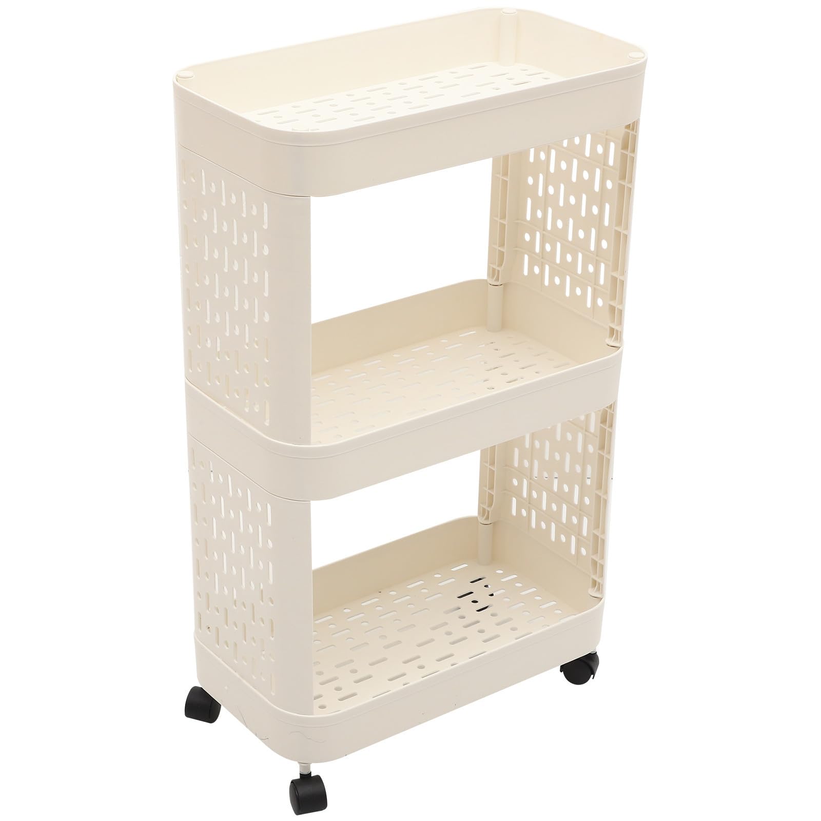 Chariot de rangement pour organiser une petite salle de bain encombrée