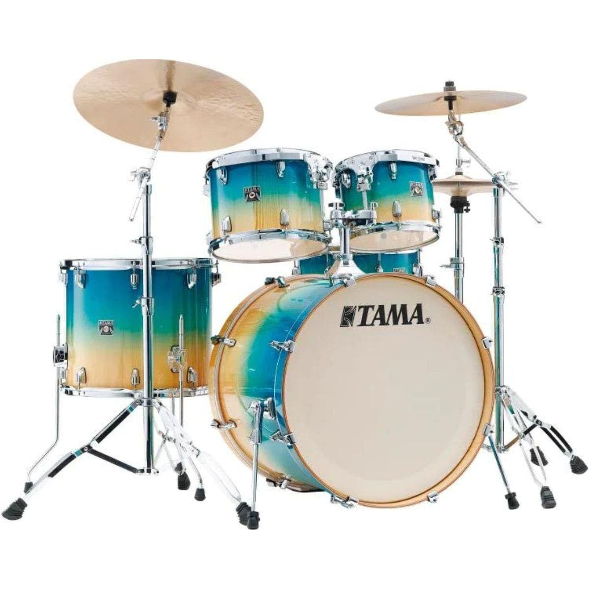 Amazon.com: Tama Superstar Classic CL52KS 5-piece Shell Pack with