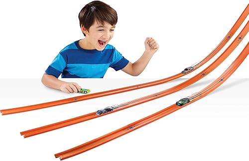 Miniatura 16 de Hot Wheels Track Builder pista recta con coche