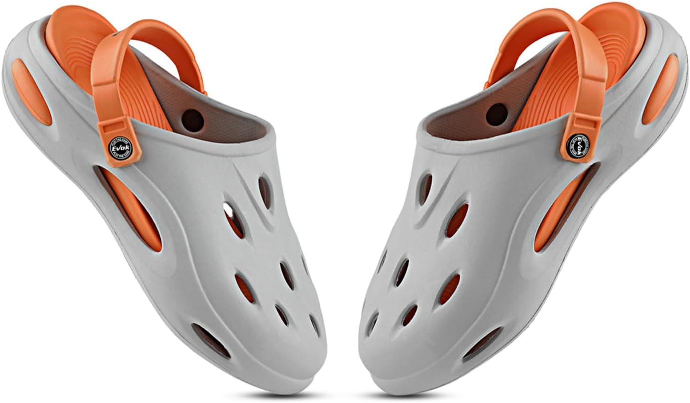 Crocs for Men | EVA | Comfortable & Stylish, Lightweight, Non-Slip Orthopedic Clog | Casual & Daily Use | Regular Fit Footwear.