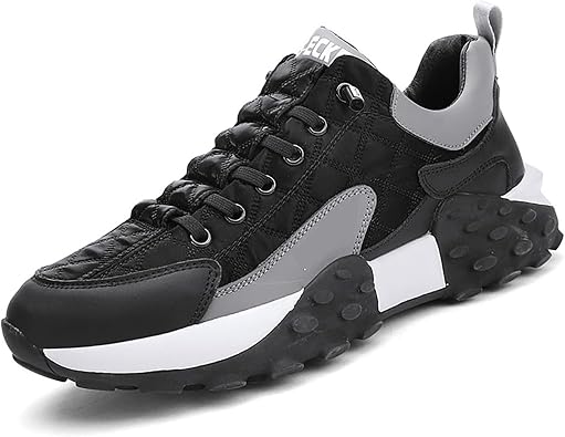 Mens Orthopedic Comfort Sneakers 2024 Casual Waterproof Walking Tennis Slip on Wide Shoes Lightweight Non Slip Breathable Platform Shoe