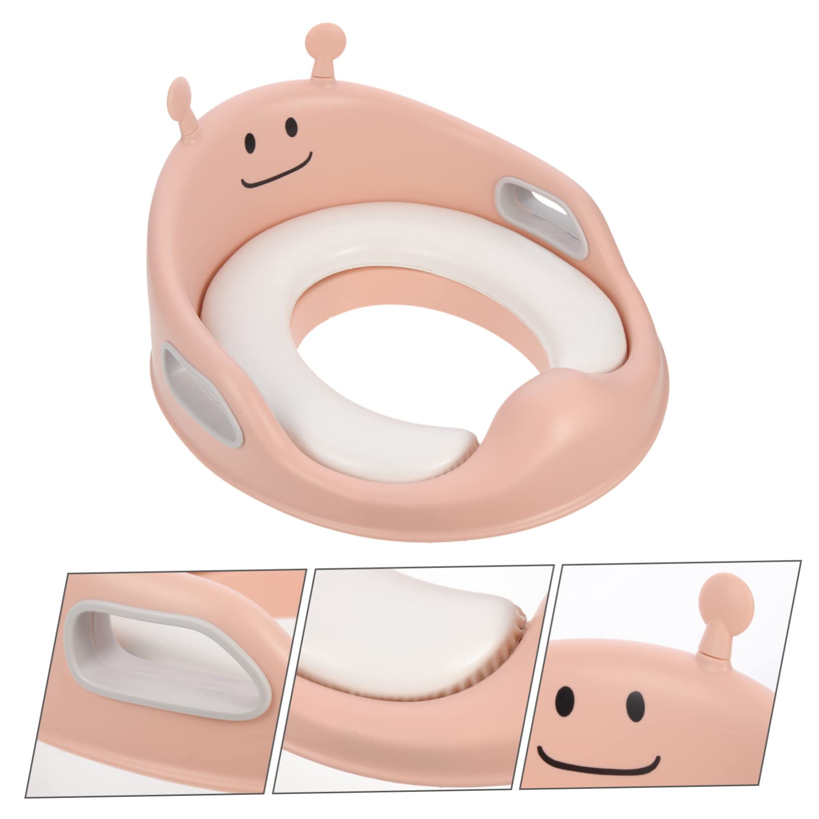 Asiento de Orinal Infantil Anillo y Cojín Pu para Baño