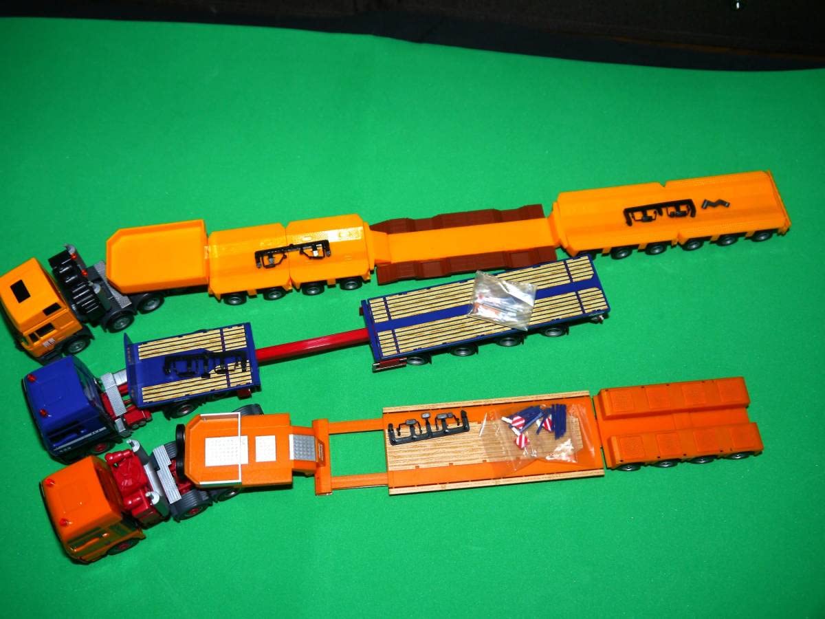 Amazon | herpa ヘルパ 1 87 トレーラー 3台セット MAN | プラモデル 通販